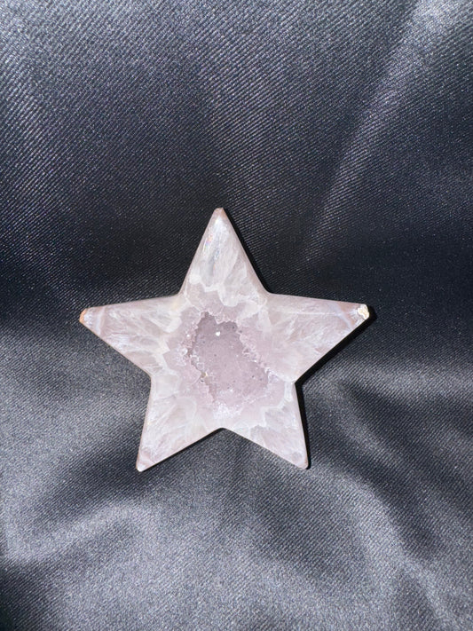 Druzy Agate Star