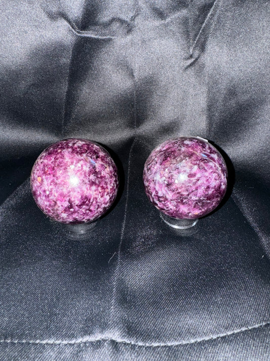 Lepidolite Spheres