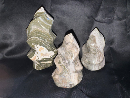 Ocean Jasper Flames